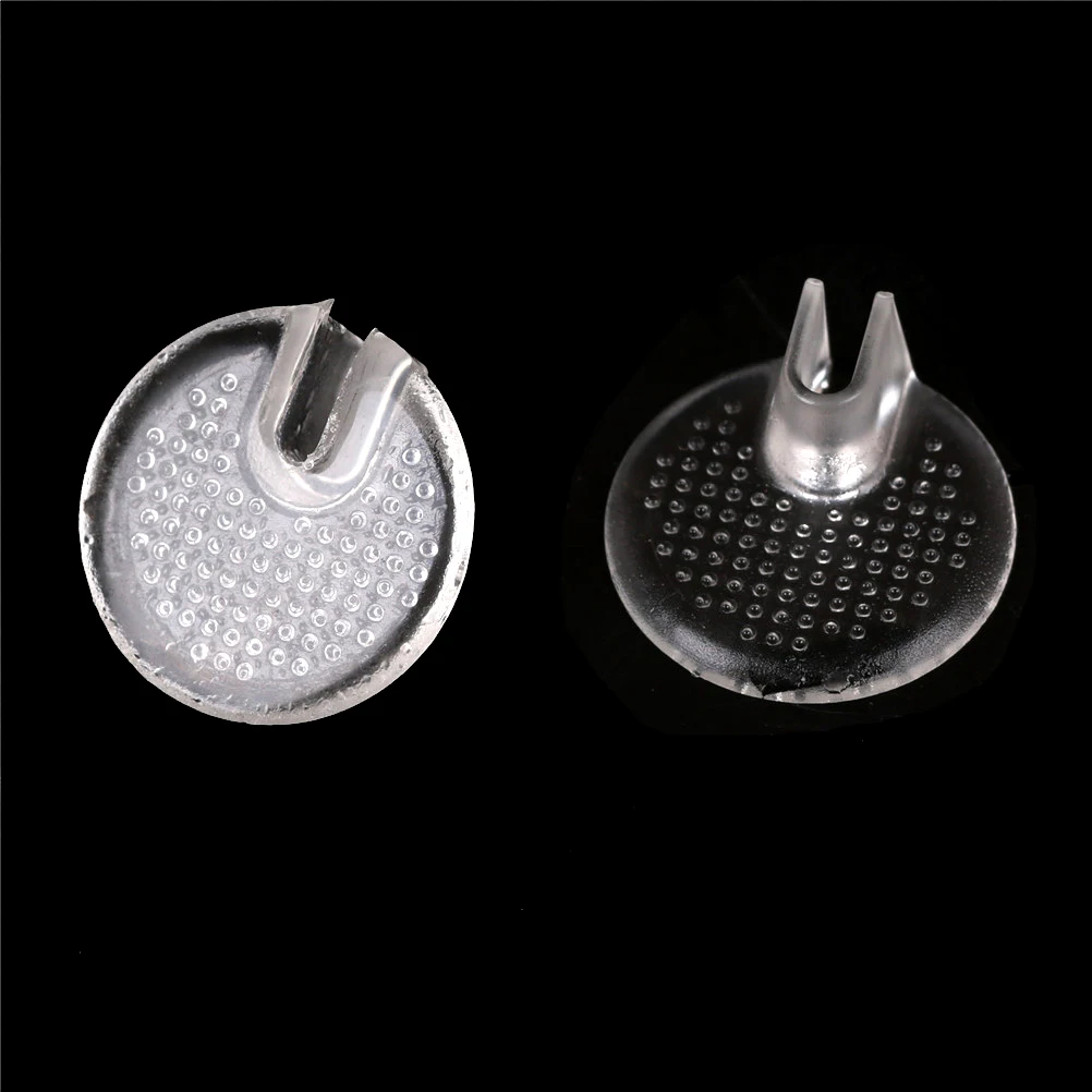 2 шт. прозрачные силиконовые шлепанцы для передней части стопы|Вкладыши и