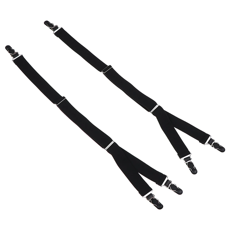 

Новая полезная Рубашка Остается пояс с резинками подтяжки эластичная рубашка держатель Регулируемый носок подтяжки