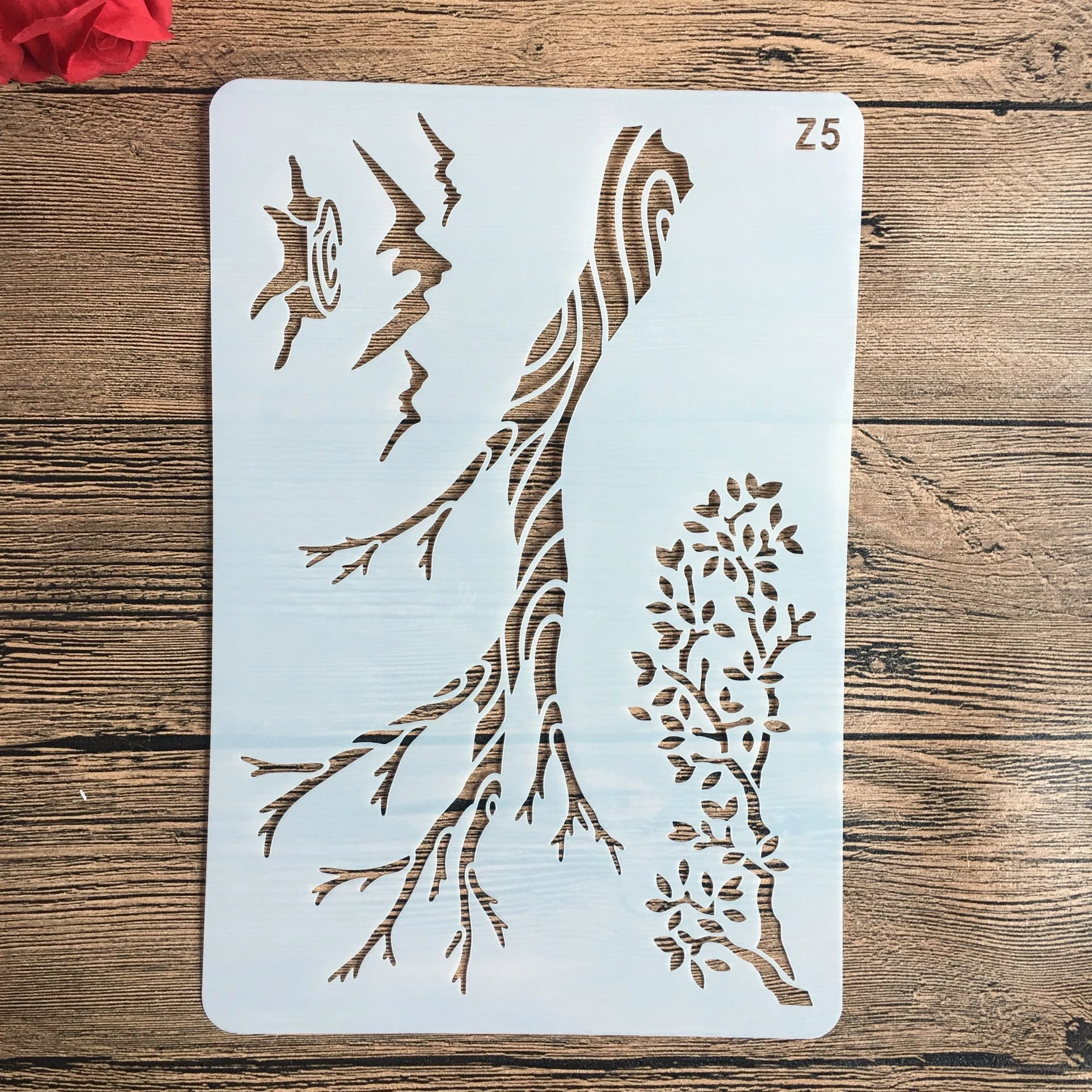 

26*18cm Branches leaves Stencils DIY Craft Layering Stencils For Walls Painting Scrapbooking Stamping Stamp Album Decorative