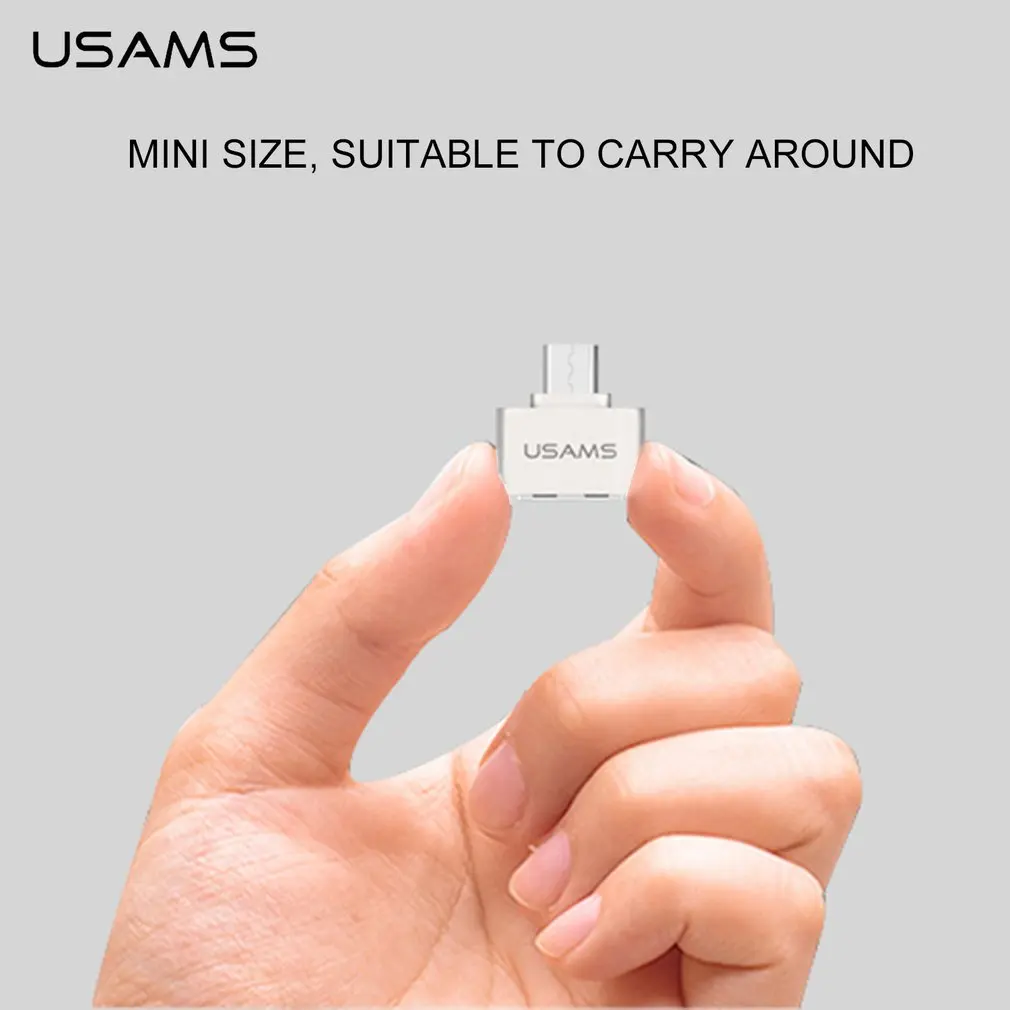 USAMS маленький размер мини микро USB к адаптер 2 0 конвертер для планшетных ПК