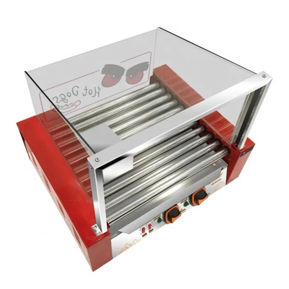 Машина для приготовления сосисок на гриле хот-дог коммерческий семислойный