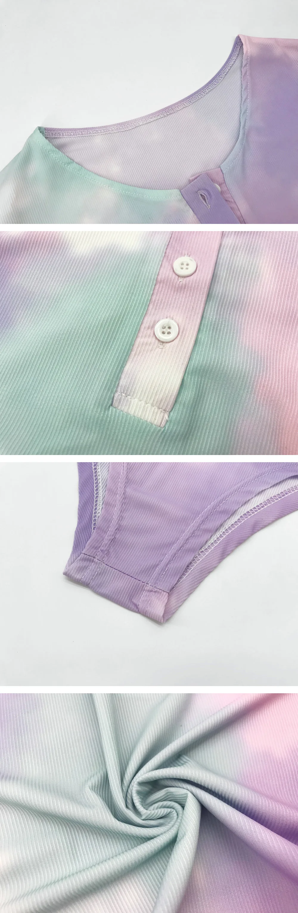 

Eur and US Autumn/Winter sexy print button V-Neck collect waist long sleeve T-Shirt Conjoined coat Women one piece slim tops