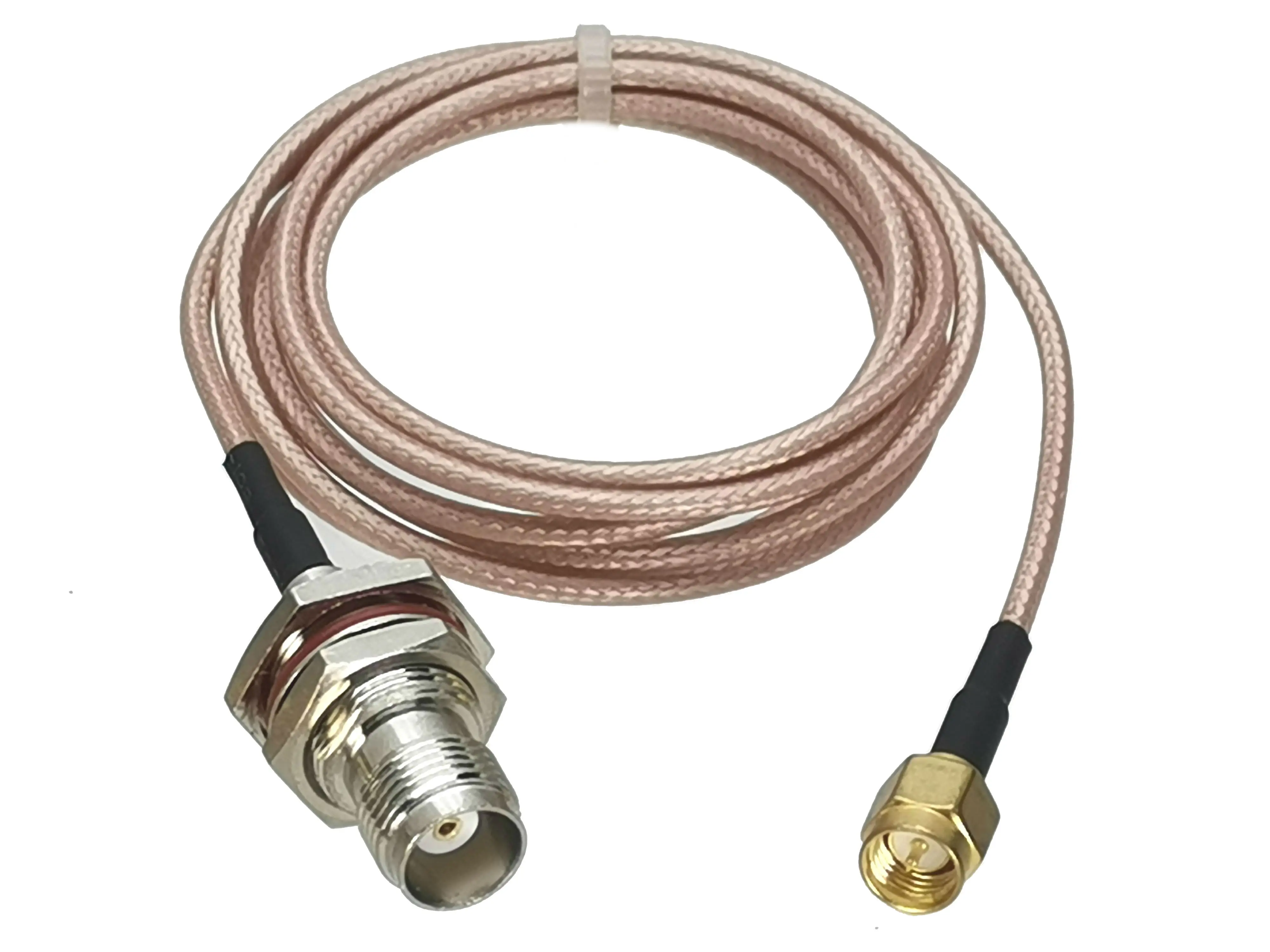 RG316 кабель TNC гнездо гайка переборка к SMA штекер Разъем RF коаксиальный Перемычка