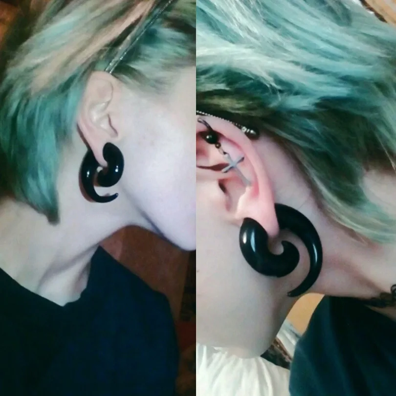 Акриловый Калибр для ушей размеры 16-20 мм 1 шт. | Украшения и аксессуары