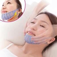 multifunctional professional women sleep silica gel mesh design breathable thin face bandage