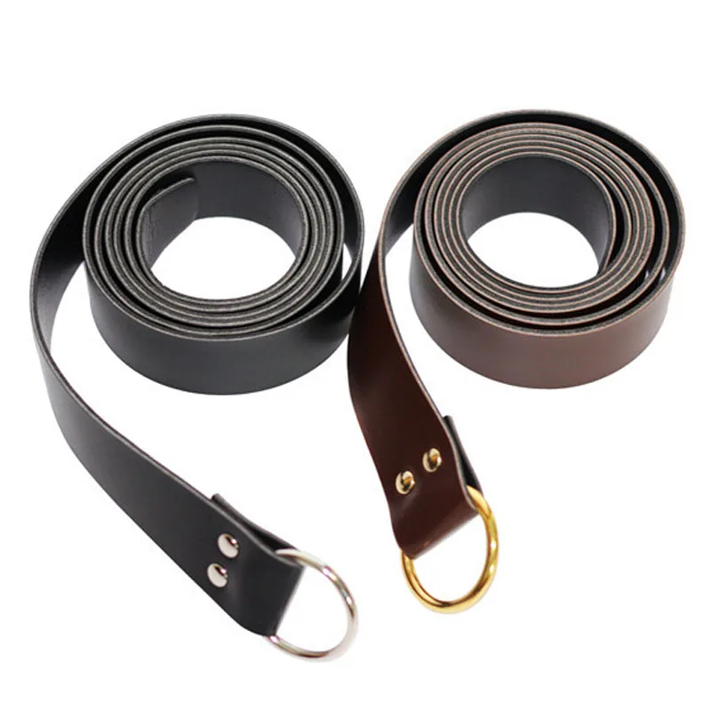 Medieval Renaissance Waist Ring Belt Costume Accessory Parts For Adult Men Viking Knight Pirate Cosplay Larp Leather Loop Buckle |