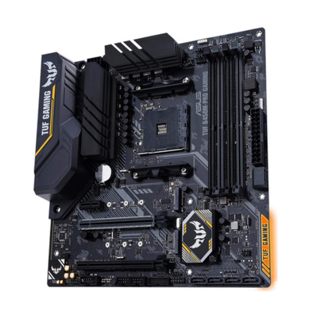 Материнская плата ASUS TUF b450m pro GAMING mATX с RGB светодиодный подсветкой поддержка до DDR4