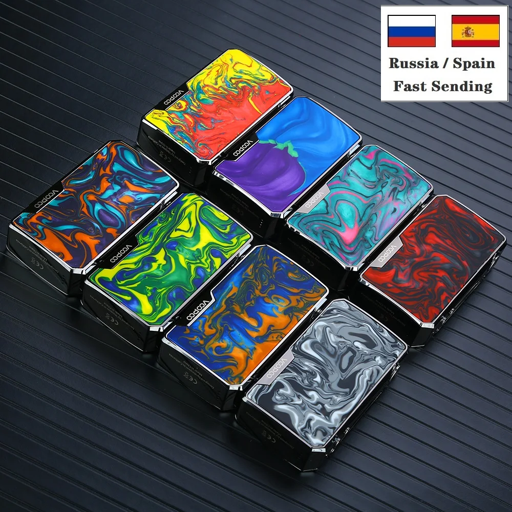 Новинка оригинальный VOOPOO Drag 2 Platinum 177W TC Box MOD батарея No18650 вейп испаритель Voopoo Mod vs