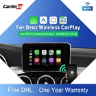 Carlinkit декодер Беспроводной CarPlay Android для автомобиля Mercedes Benz GLA A GLC C B E CLS GLE GLS NGT 4,54,75,0 IOS14 Бесплатная DHL комплект