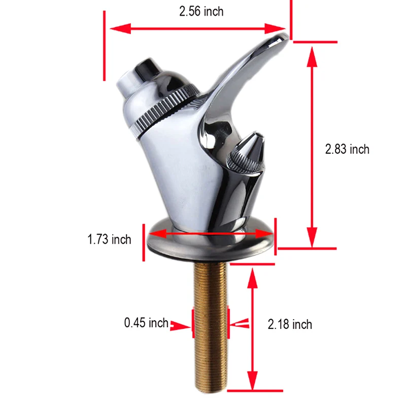 

Water Faucet Lead-free Brass Public Drinking Fountain Faucet Water Filters @LS