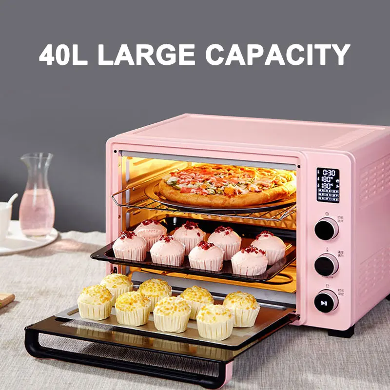 Automatic Electric Oven Household Baking Cake Multi-function Mini 40 Liter Machine C40 | Бытовая техника