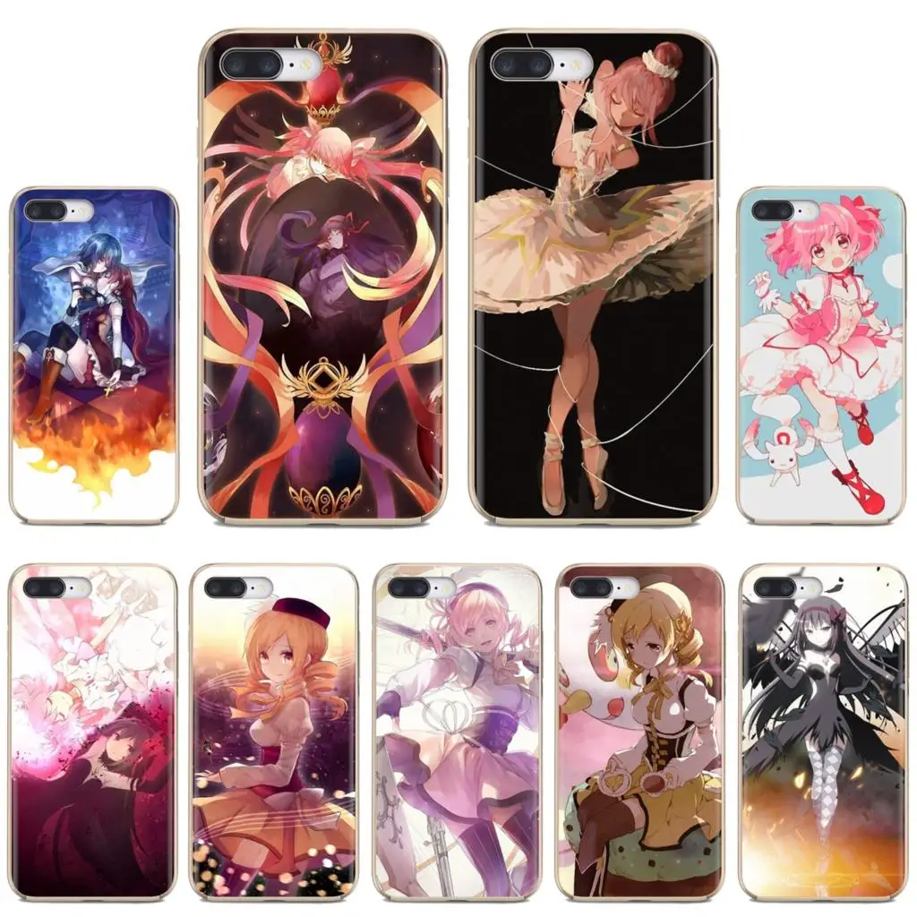 Мягкий Силиконовый ТПУ чехол Sayaka Miki Puella Magi Madoka Magica для Xiaomi Mi A1 A2 A3 5X 6X 8 9 9t Lite SE Pro Max