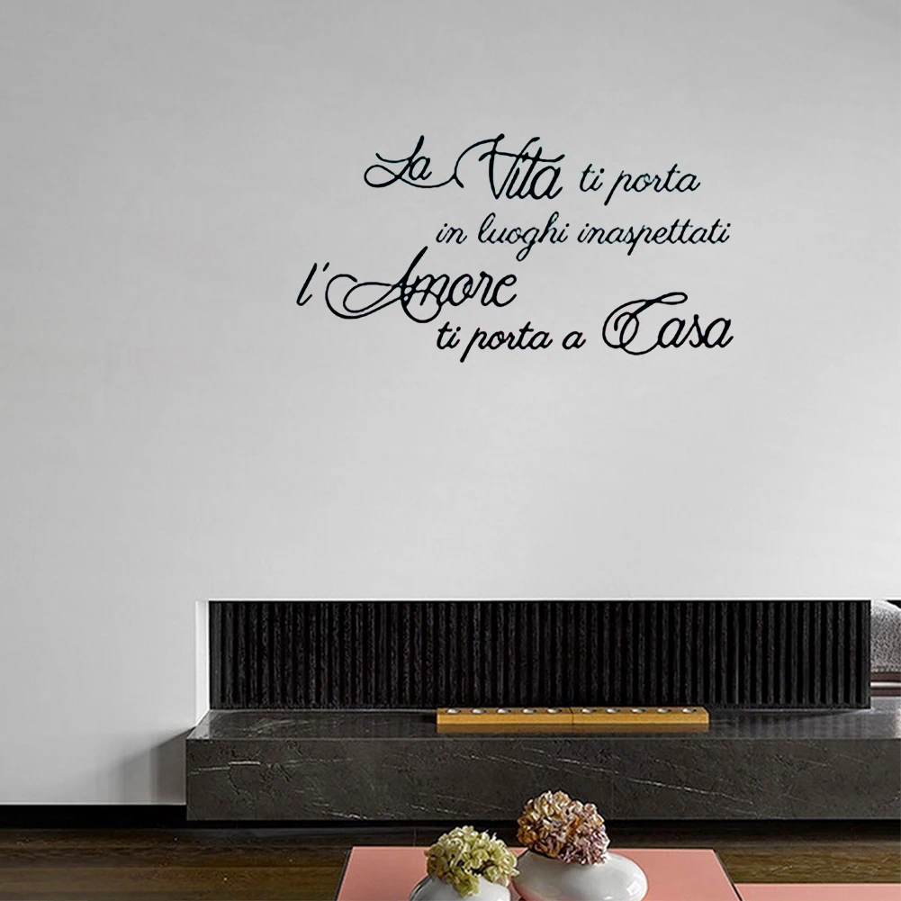 

Word Mural Letter Sticker Writing Sayings Art PVC For Livingroom Office Home Wall Decals Stickers Art Modern Decor Living Room
