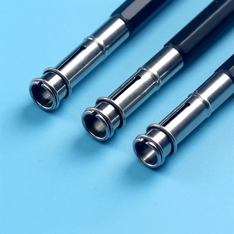 7 шт. металлический удлинитель для карандашей прочный держатель портативный