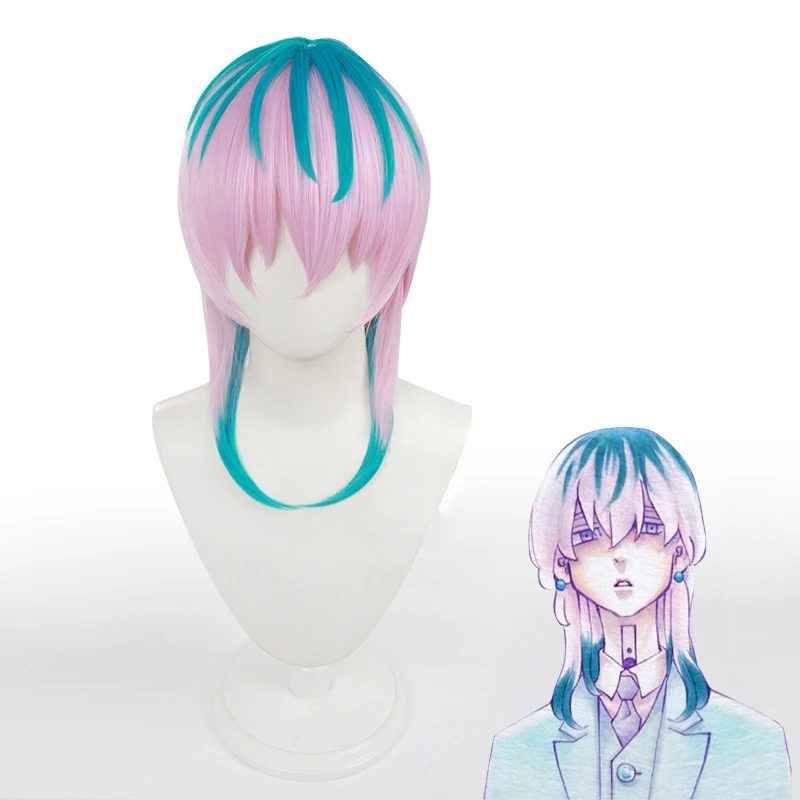 

Парики для косплея Риндо хайтани из аниме Токио, для Хэллоуина, светильник ские светлые фиолетовые длинные искусственные волосы