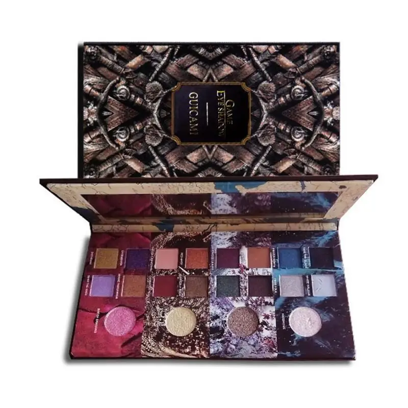 Палитра теней для век 20 цветов матовые Перламутровые тени водостойкая стойкая