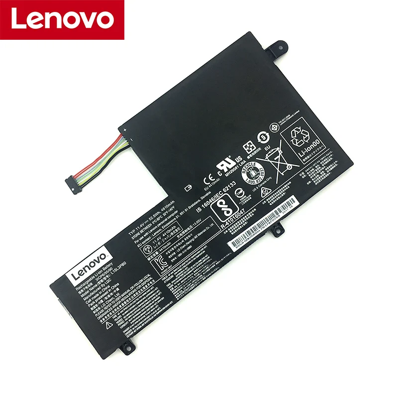 Новый аккумулятор Lenovo L14M3P2 для Flex 3 1470 1570 4 Edge 2 1580 L14L3P21|Аккумуляторы ноутбуков| |