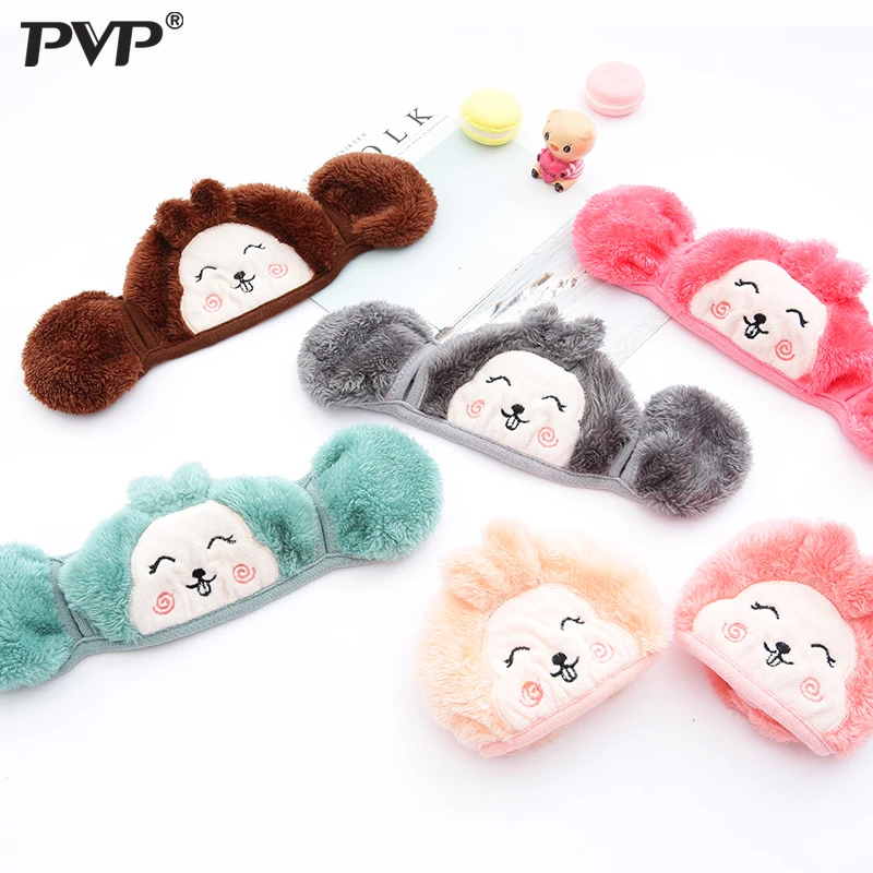 Модная зимняя теплая маска для рта 2 в 1 с режимом PVP наушники мультяшный