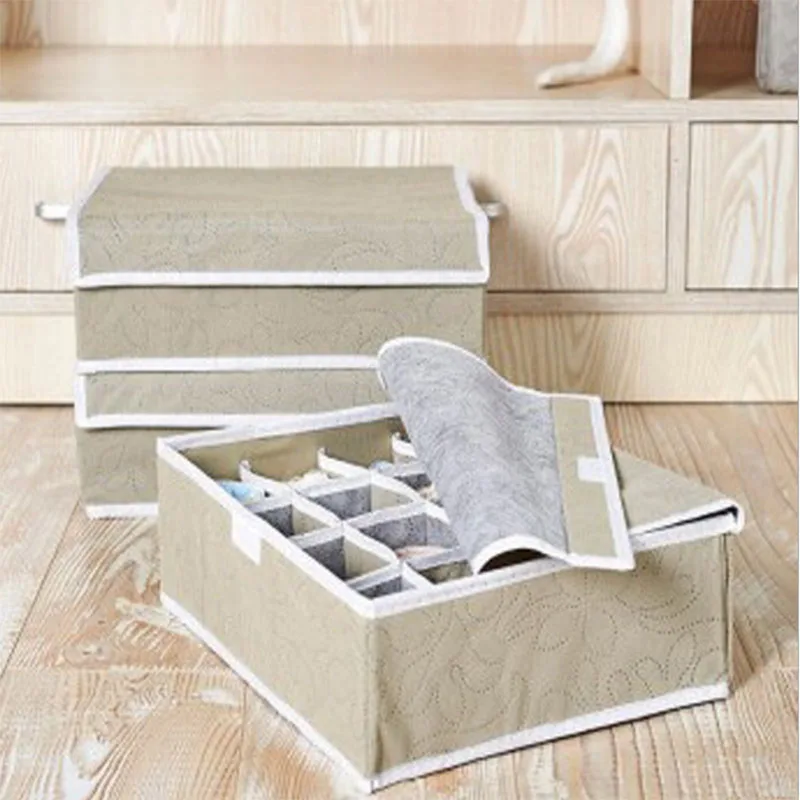 Простое домашнее белье шкаф органайзер для нижнего белья разделитель носков |