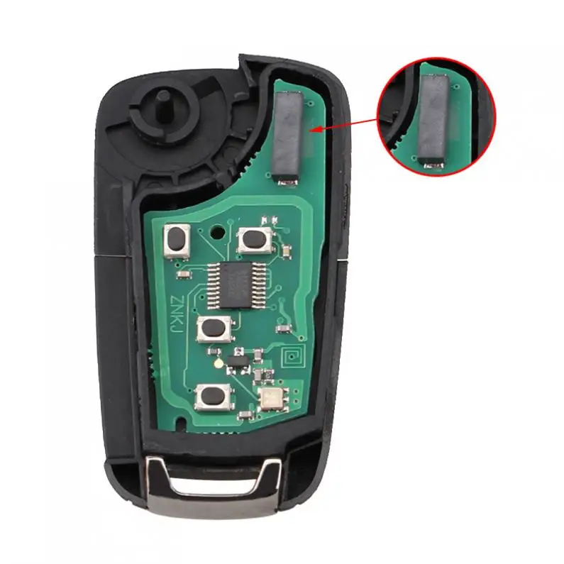 434 МГц 3 кнопки без ключа дистанционный брелок с чипом ID46 для 2010 2015 Astra J/2014 2016 Corsa