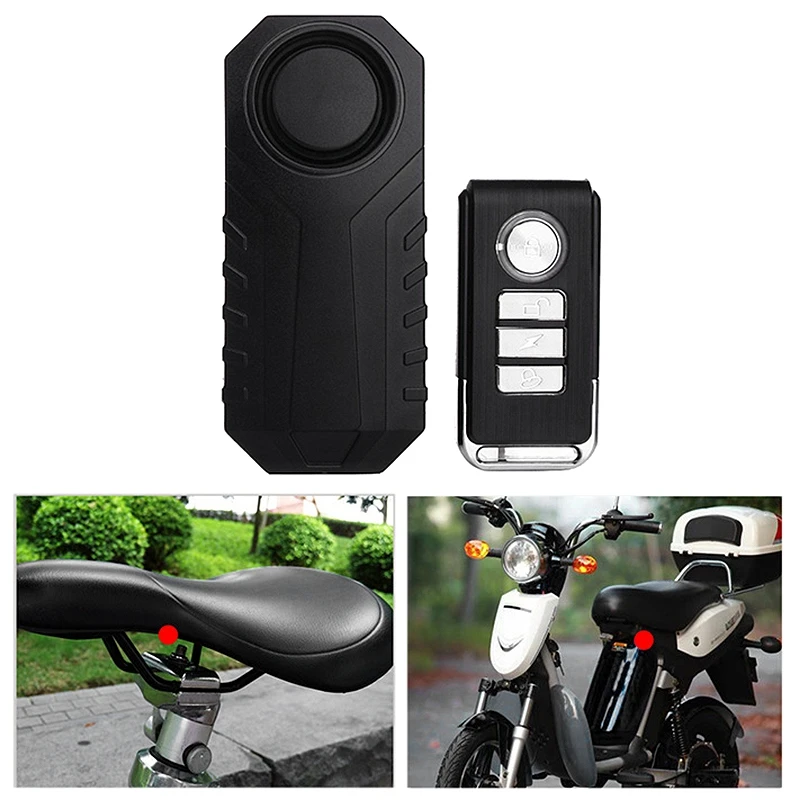 113дб Громкая Беспроводная велосипедная Противоугонная сигнализация