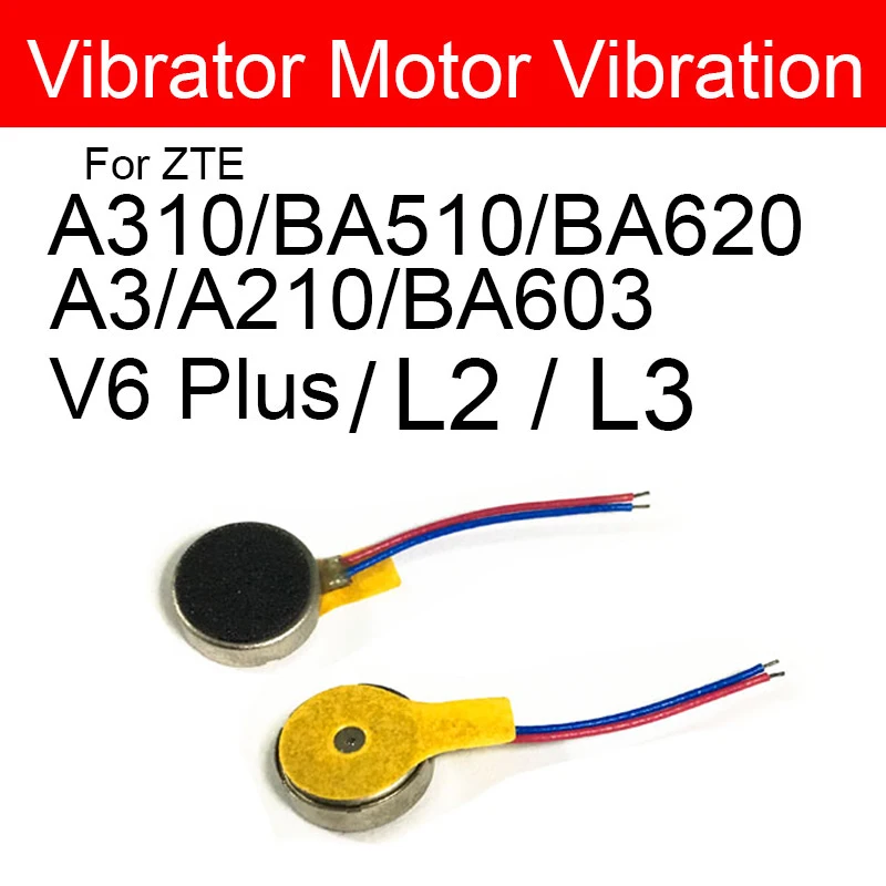 Мотор Вибратор для ZTE Blade V6 Plus BA620 BA603 BA510 A310 A3 A210 L2 L3 вибромотор гибкий кабель Модуль запасные части