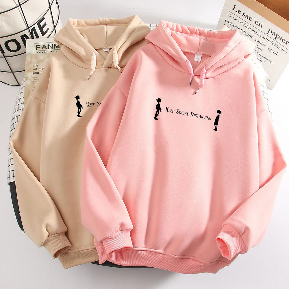 Anime Hoodies for Teen Girls Vintage Sweatshirts Women Plus Size Women Sweetshirts Oversized Unisex Cute Korean Ulzzang Clothes