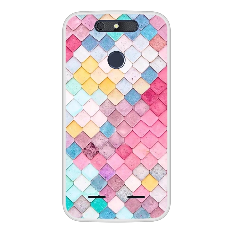 Чехол для телефона ZTE Blade V8 Mini мягкий силиконовый чехол из ТПУ с шикарным рисунком