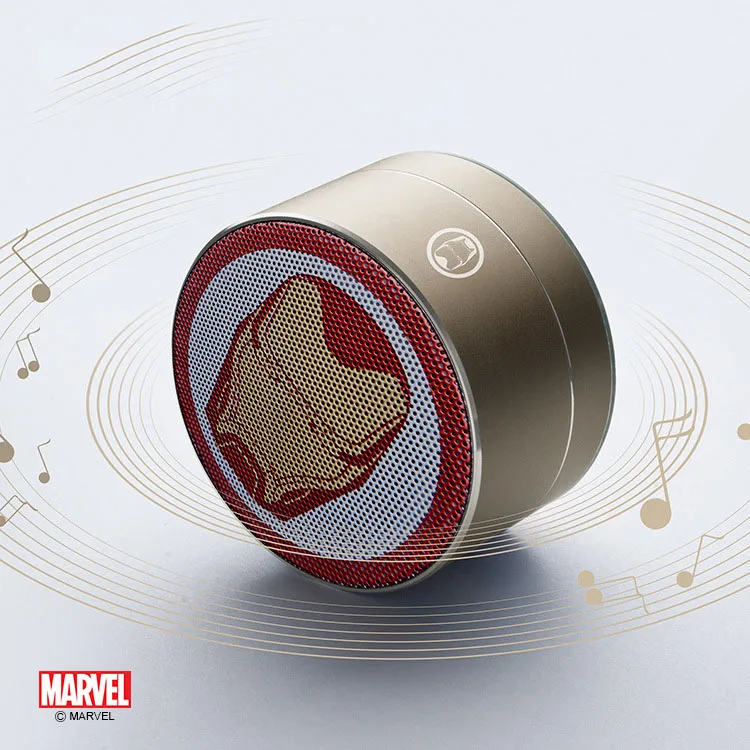 Беспроводная Bluetooth-Колонка Marvel Iron Man Портативная колонка с поддержкой Bluetooth