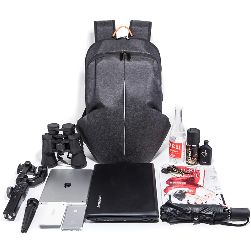 

School Bag Anti Theft Men 14 15.6 inch Laptop Backpack USB Charging Waterproof Backpacks Casual Travel Bag Large Capacity