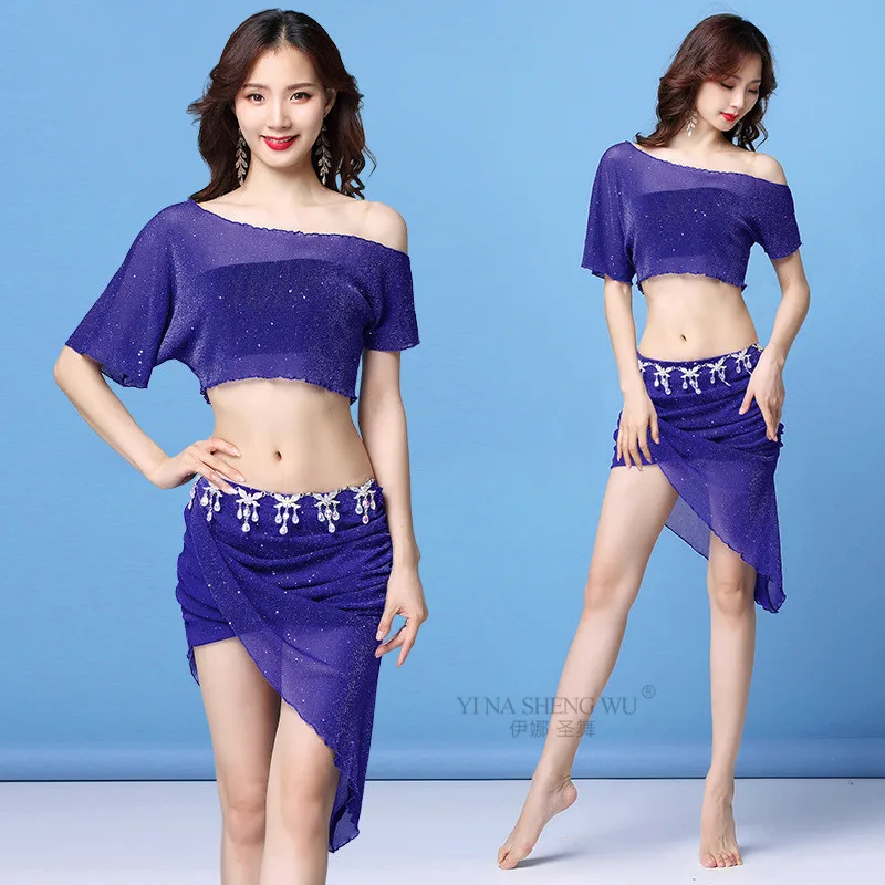 Женская сексуальная одежда тренировочный танцевальный костюм для танца живота