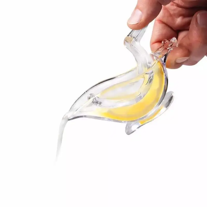 Acrylic Lemon Juicer Manual Transparent Fruit Squeezer Hand Orange Machine Home Kitchen Bar Gadget | Дом и сад