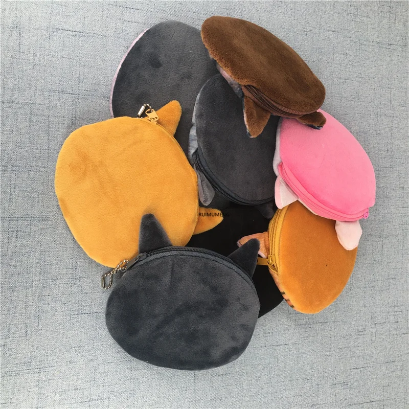 Новая популярная качественная сумка для монет с животными 10 см подарочный мешок