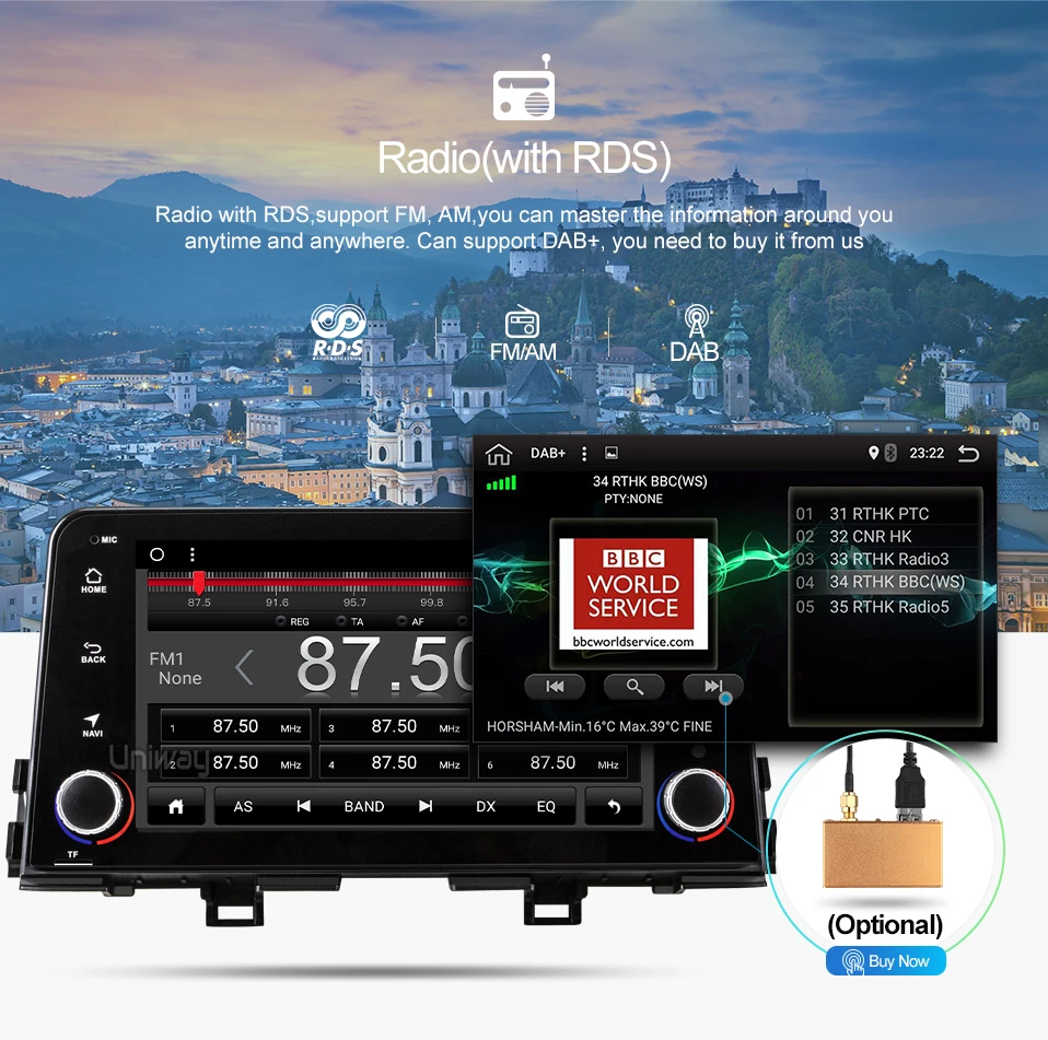 Uniway android 9,0 2G+ 3 2G dvd-плеер автомобиля forKia Picanto gps навигация автомобильный мультимедийный плеер Видео Радио плеер