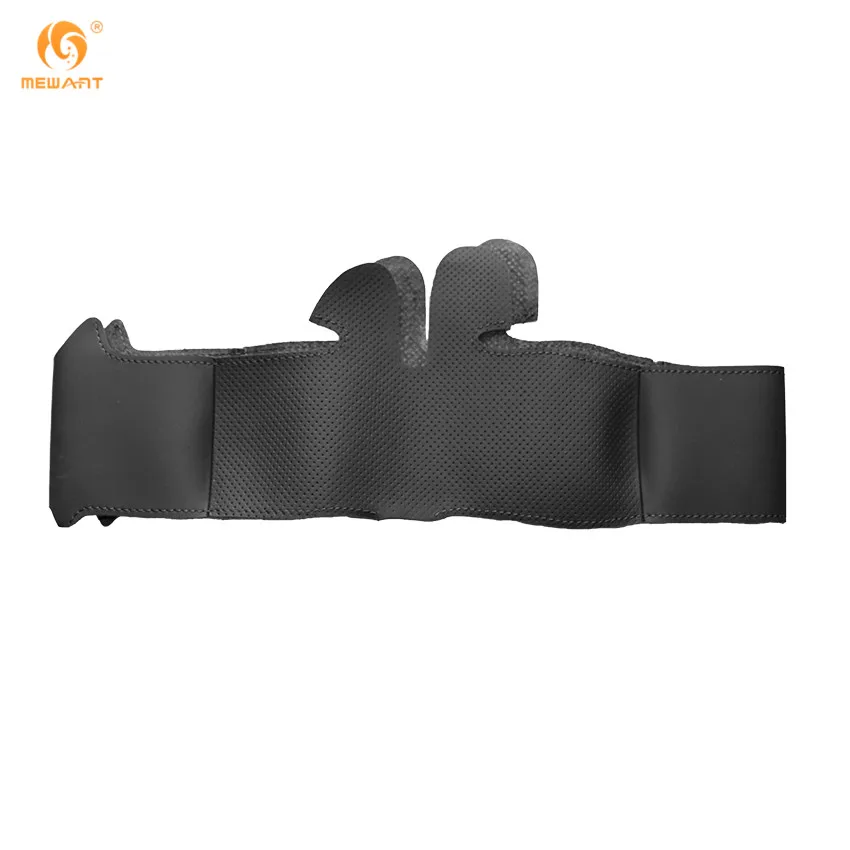 Чехол на руль MEWANT черный чехол из искусственной кожи для Honda Civic 8 2006 2011 (3 спицы)