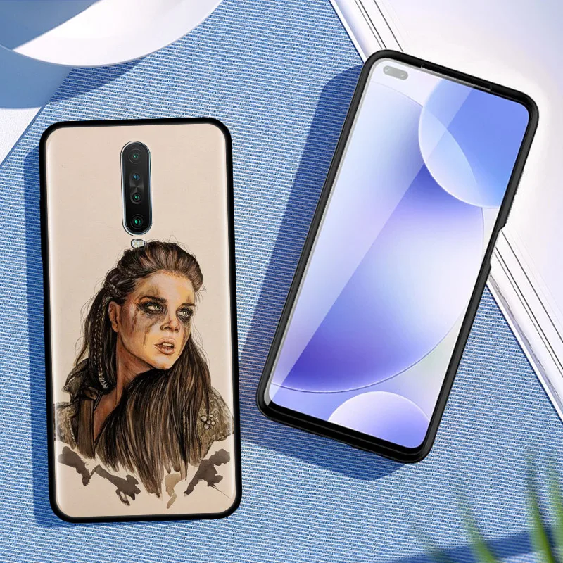 Heda Lexa 100 Чехол для ТВ-шоу Xiaomi Redmi Note 8T 8 7 9 Pro K20 K30 5G 6 6A Черный силиконовый защитный