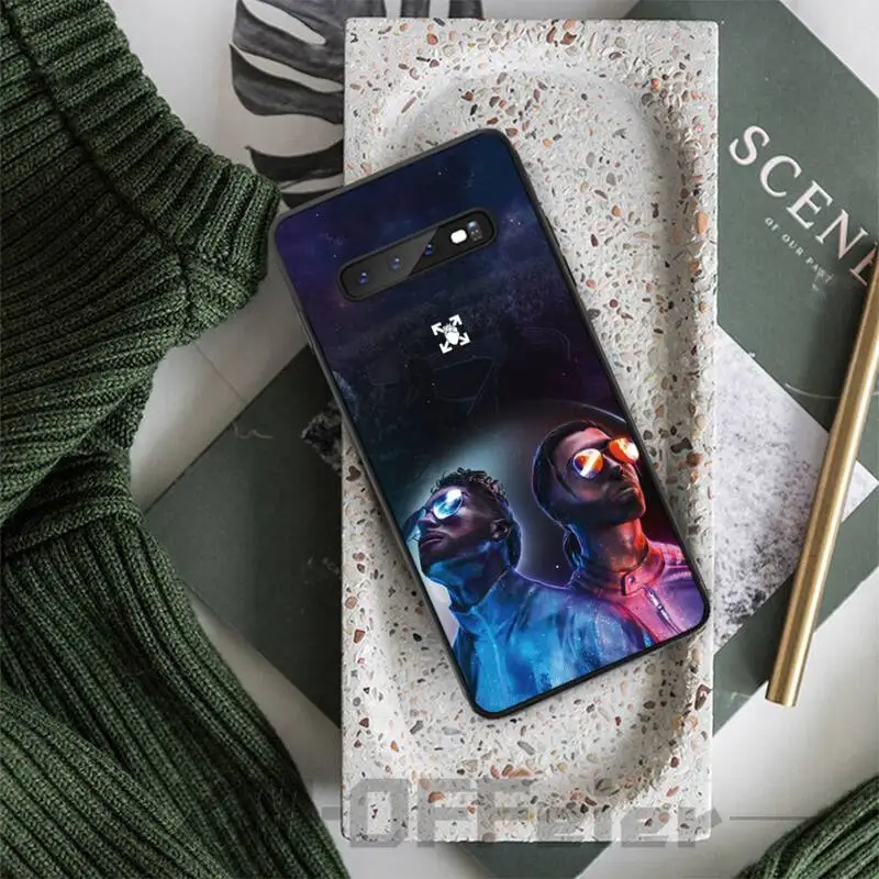 

PNL QLF Rapper Phone Case For Samsung GalaxyA51 A10 A20 A30S A40 A50 A70 A71 For Samsung Note 8 9 10 Tpu Cases Cover