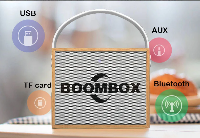 Портативная уличная Bluetooth Колонка Super Bass стерео граффити мини сабвуфер Бумбокс с