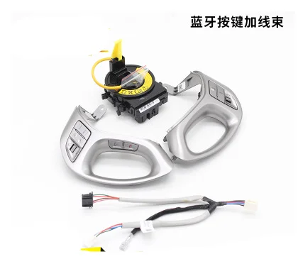 15-17 B 2011-14/17, круиз-контроль, руль, кнопки для hyundai ix35, с часами, весна, Bluetooth, Iphone, линия, кнопки скорости - Цвет: 15-17 B