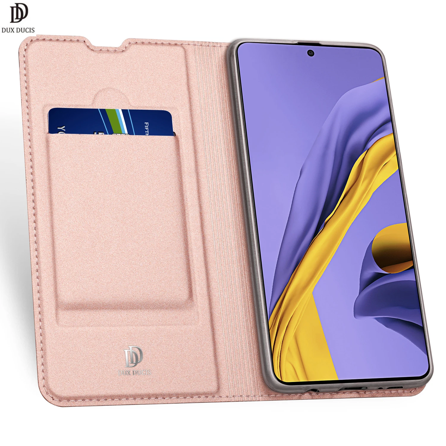 

For Samsung Galaxy A71 DUX DUCIS Skin Pro Series Leather Wallet Flip Case Full Protection Steady Stand Magnetic Closure