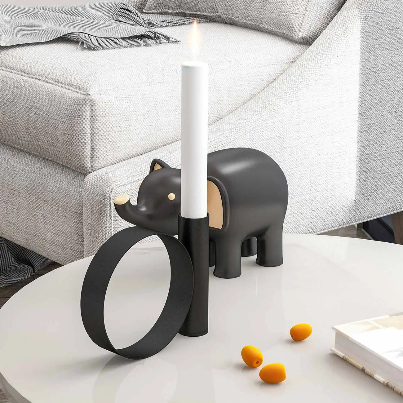 

Metal Candle Holder Round Iron Candlestick Candle Rack For Home Table Christmas Festival Wedding Party Centerpiece Decoration