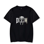 Футболка MF DOOM унисекс с круглым вырезом и коротким рукавом, футболки для женщин и мужчин, уличная одежда в стиле Харадзюку 2021, одежда американского рэпера в стиле хип-хоп