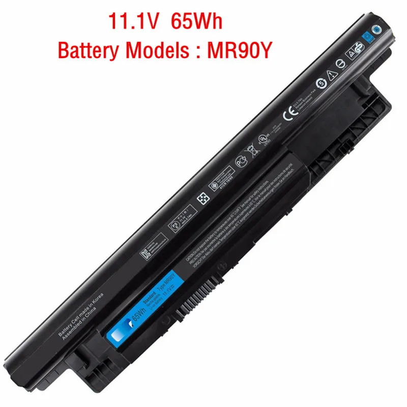 

11.1V 65Wh Genuine MR90Y Laptop Battery for Dell Inspiron 3421 3437 3442 3443 3521 3534 3540 3721 3737 5421 5437 5537 3537 5521