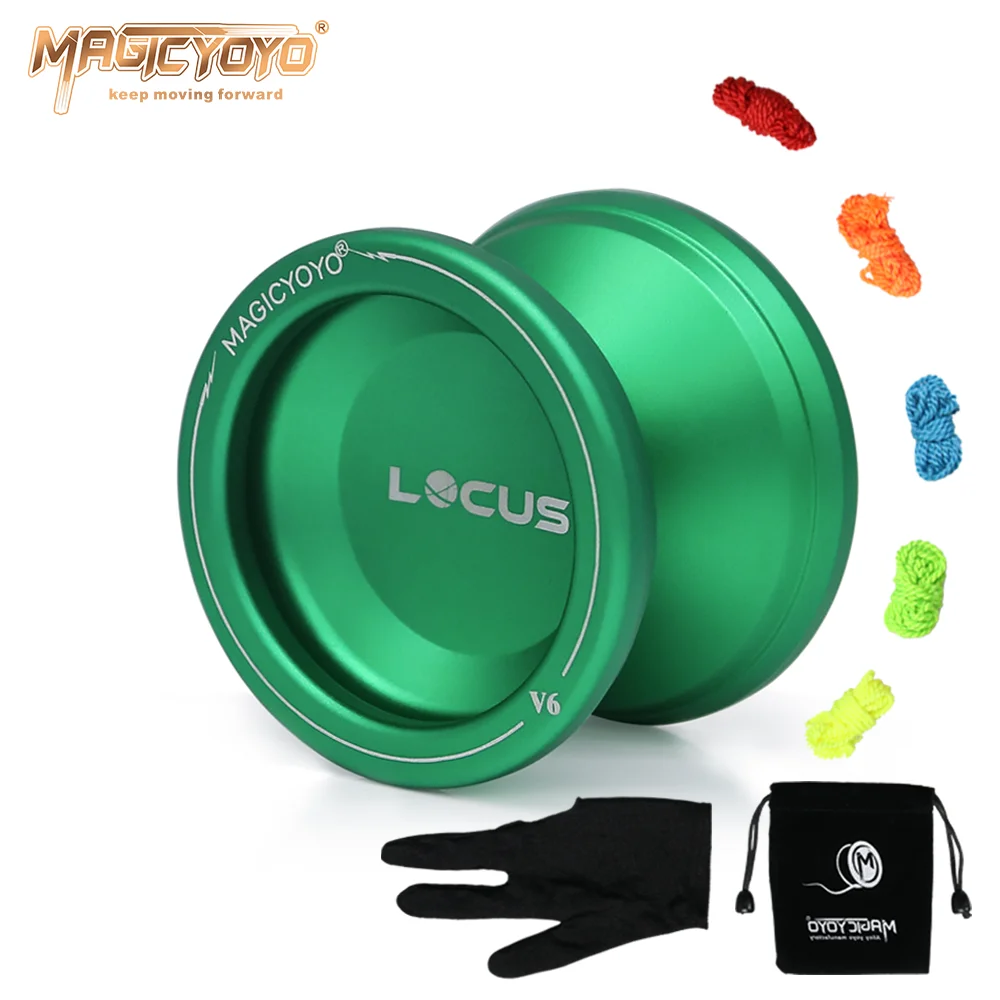 

V6 New Arrival Yoyo Responsive and Aluminum Metal Yo Yo Unresponsive Yo-yo for Kids Beginners