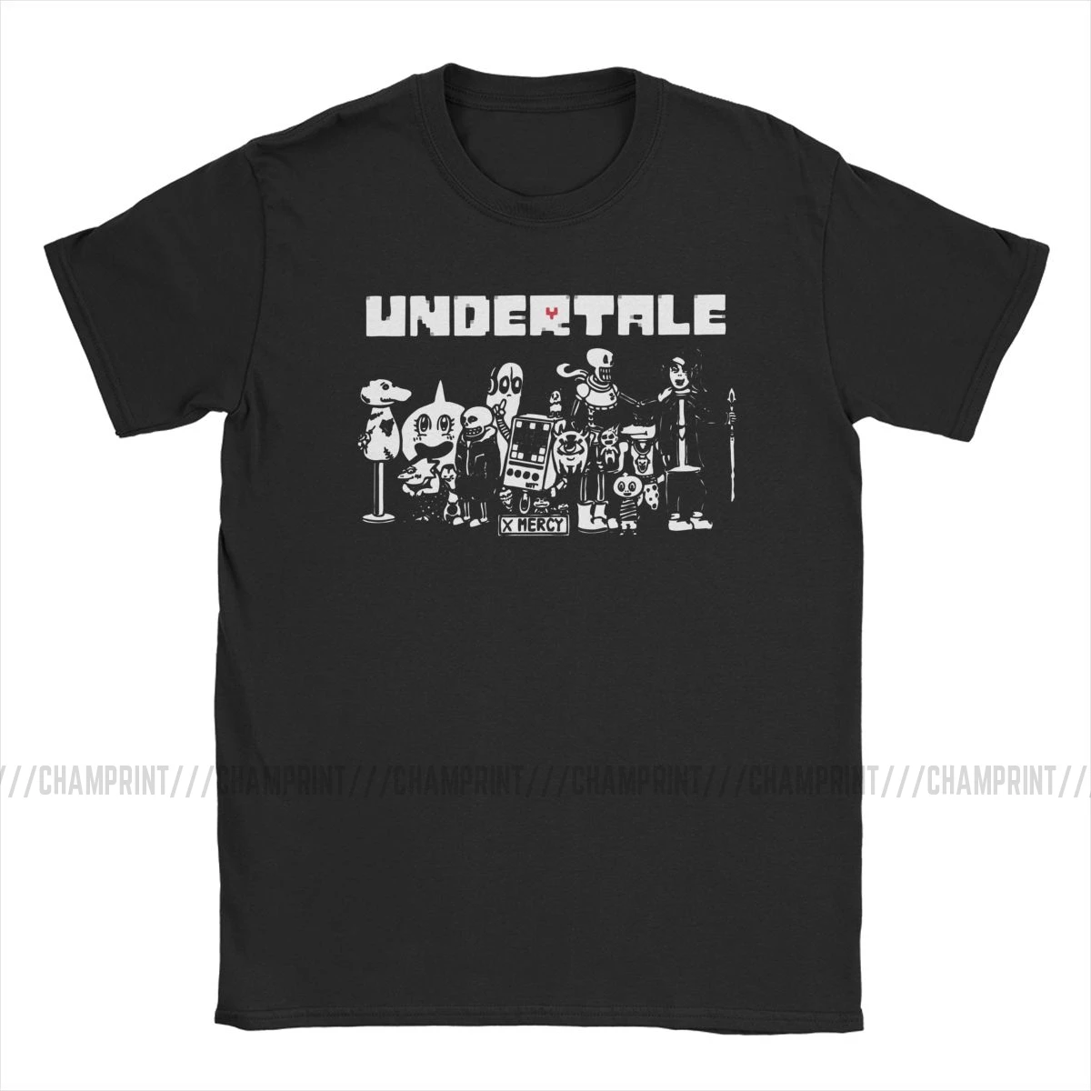 Смешные Undertale Монстр Friendsfg Мужская футболка хлопковые футболки без Inktale папируса