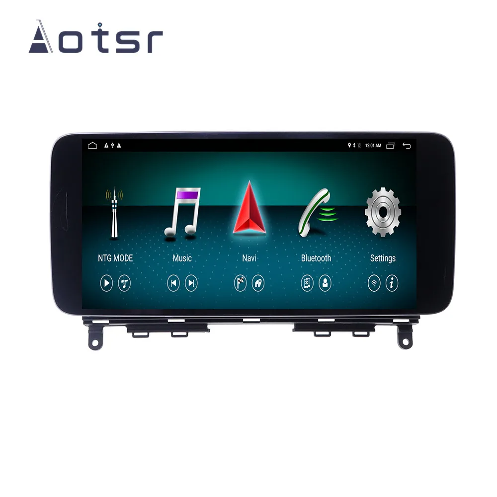 Автомобильный dvd плеер Android9 4 + 64 ГБ для Mercedes Benz C Class W204 2010 2014 автомобильное радио