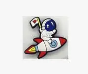 10 шт./лот ракета Suns Вселенная планеты Серия ПВХ ремесла плоские застежки мягкая