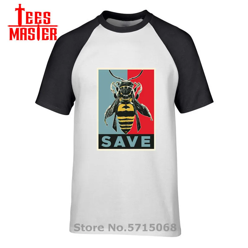 Новая рубашка с надписью Save The Bees Мужская футболка рисунком волонтеров Earth