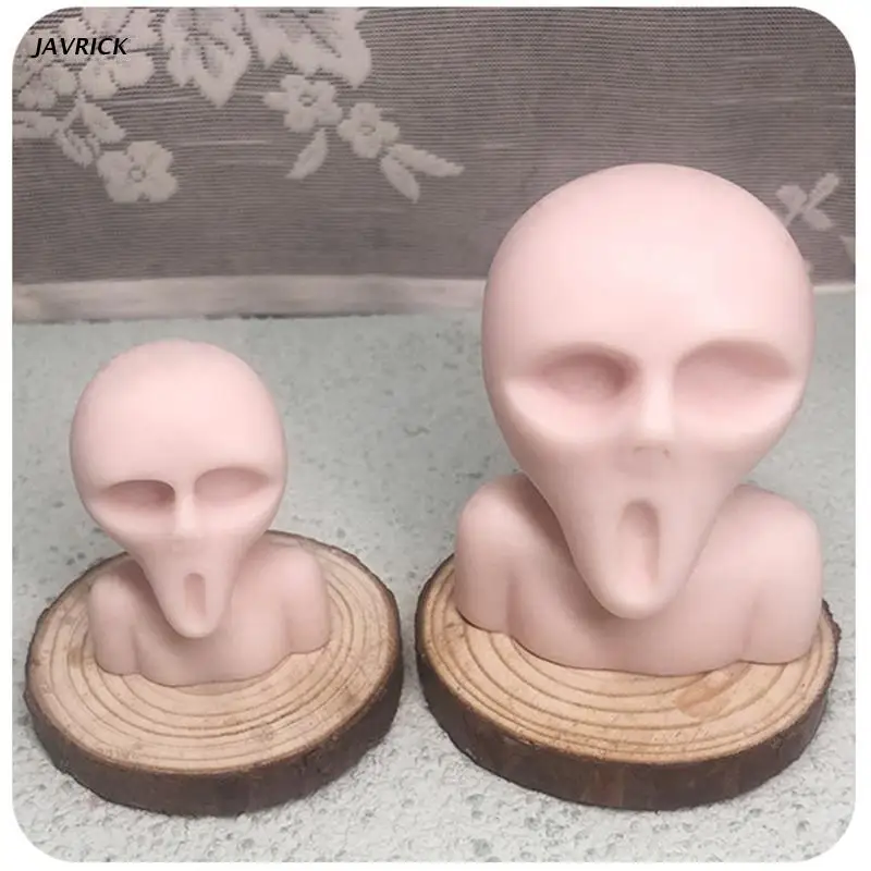 

Halloween Ghost Head Shape Silicone Mold Epoxy Resin DIY Jewelry Making Tools