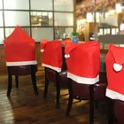Чехол на стул из нетканого материала с рождественской тематикой